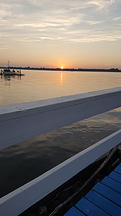 Sunset from the pier